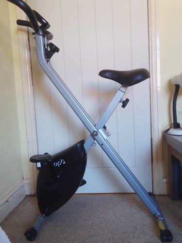Opti folding exercise bike - opti,